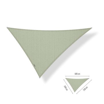 Sonnensegel Dreieck ungleichseitig 5,00x5,50x6,00 Meter