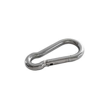 Karabiner aus Edelstahl A4 6x60mm