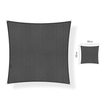 Sonnensegel quadratisch 5.00x5.00 Meter wasserdicht