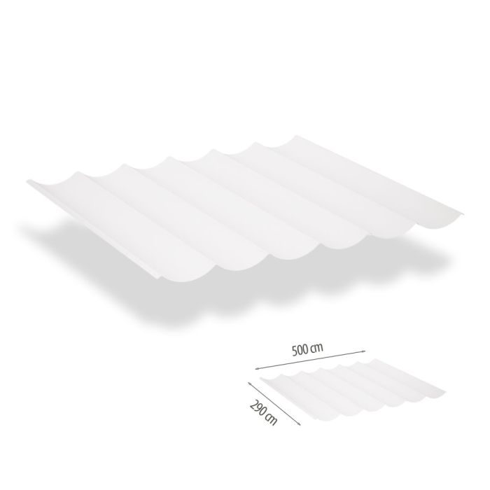 Faltsonnensegel inkl. Befestigungsset 2.90x5.00 - Arctic White main product photo