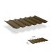Faltsonnensegel inkl. Befestigungsset 2.00x5.00 - Japanese Brown