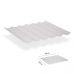 Faltsonnensegel inkl. Befestigungsset 2.90x4.00 - Lava White wasserdicht