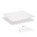 Faltsonnensegel inkl. Befestigungsset 3.70x6.00 - Arctic White